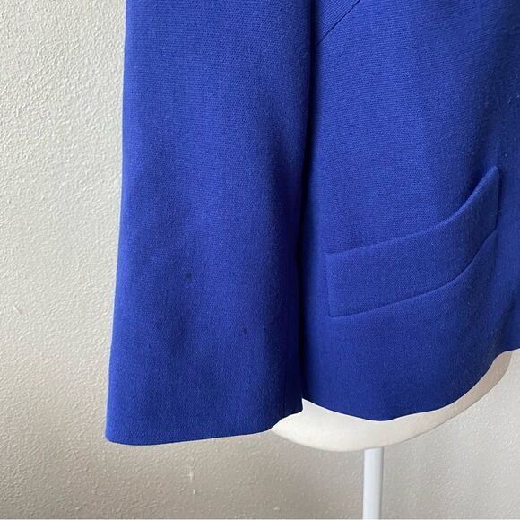 Kate Hill Blue Swing Jacket Petite - Picture 10 of 16